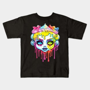 Grunge Girl Kids T-Shirt